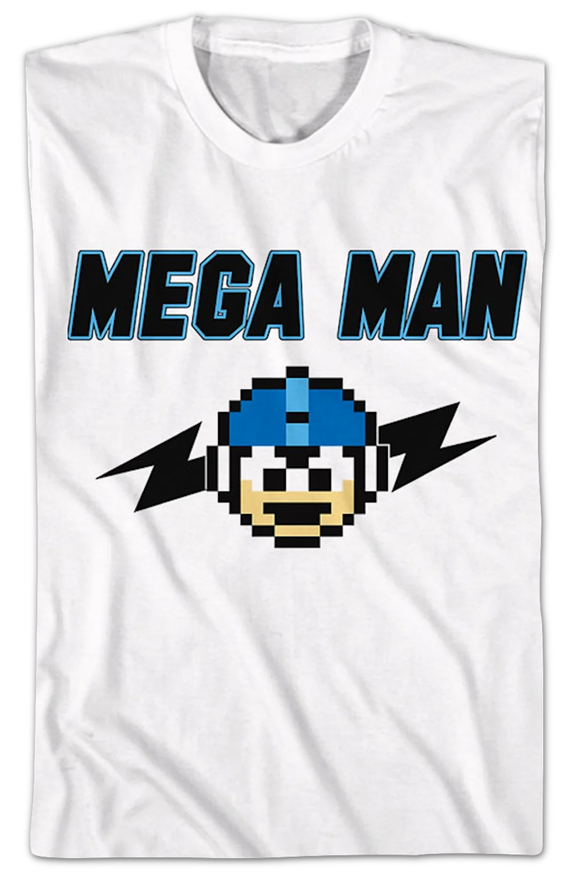 Lightning Bolt Mega Man T-Shirt - Image 2