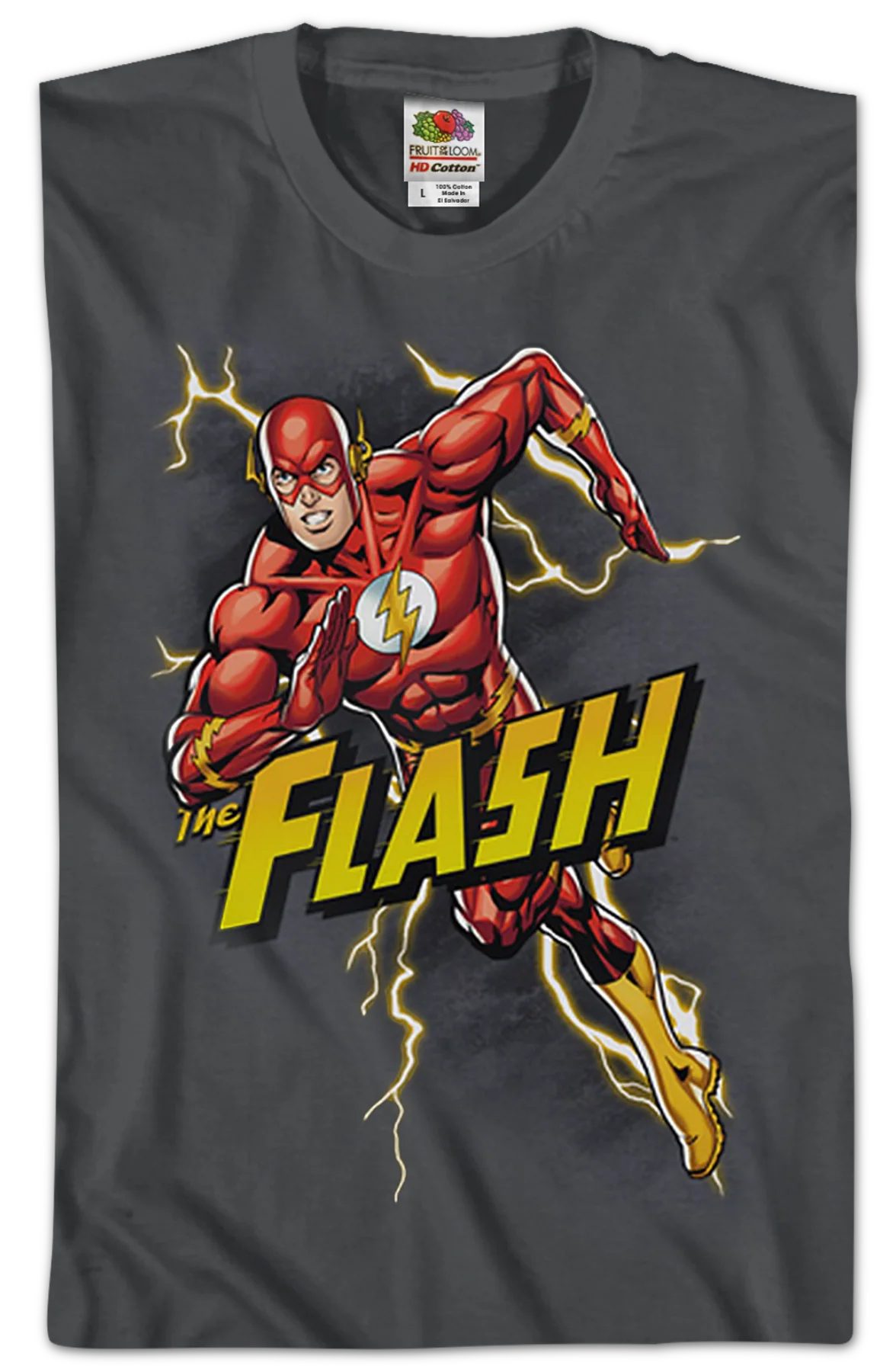 Lightning Flash DC Comics T-Shirt - Image 2