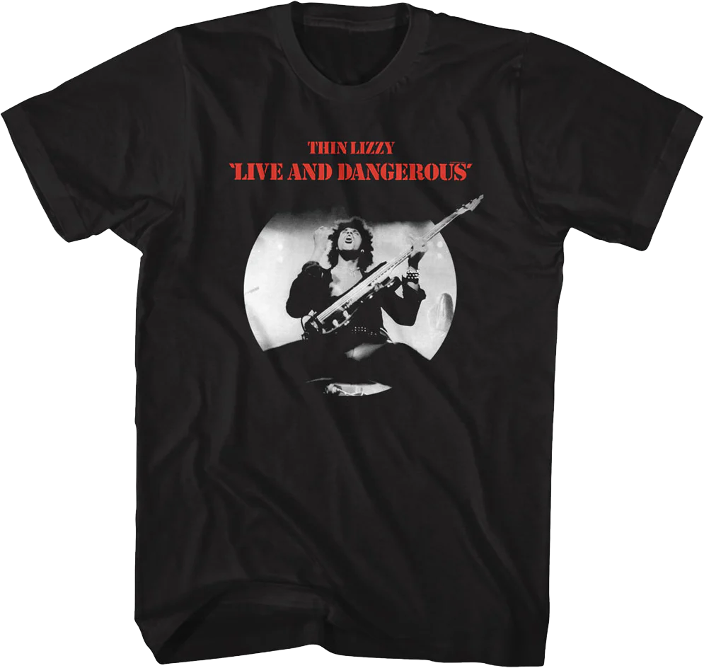 Live And Dangerous Thin Lizzy T-Shirt
