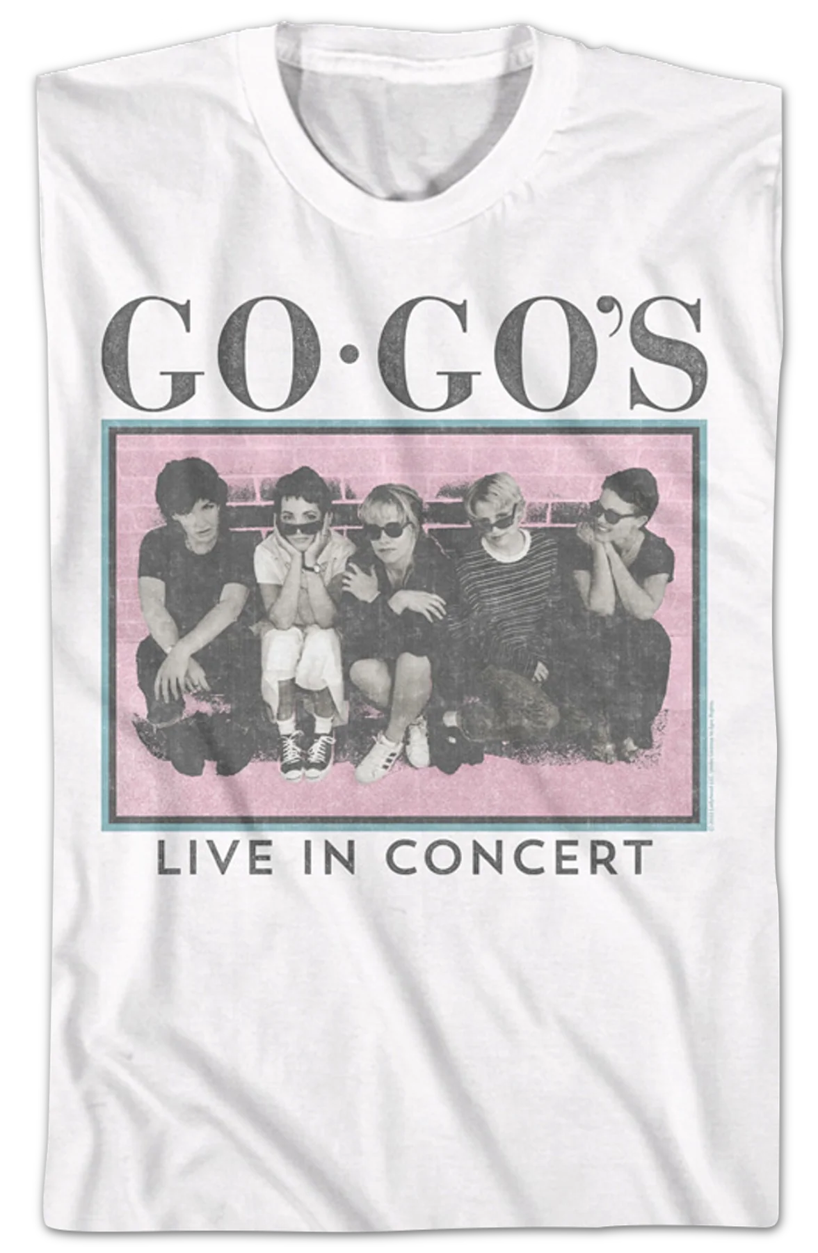 Live In Concert Go-Go's T-Shirt - Image 2