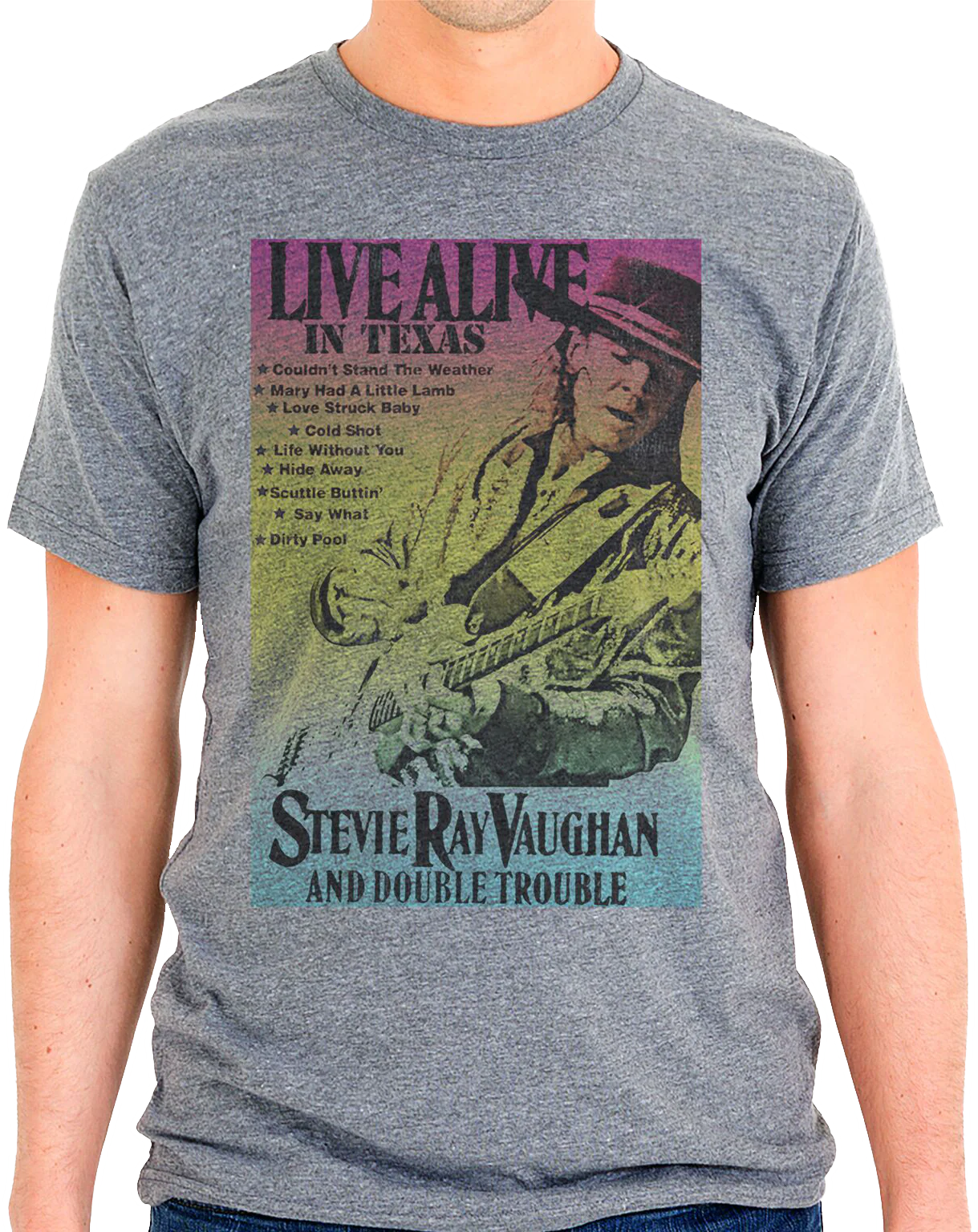 Live In Texas Stevie Ray Vaughan T-Shirt