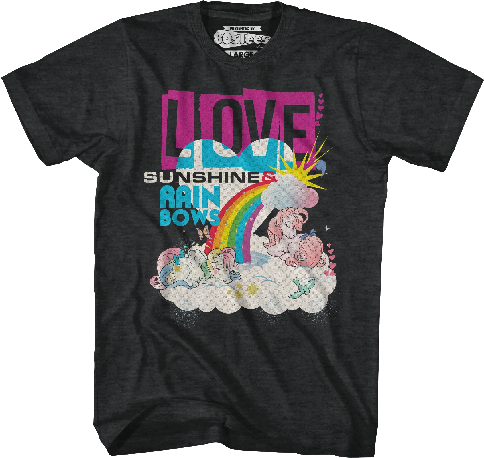 Love Sunshine & Rainbows My Little Pony T-Shirt - Image 12