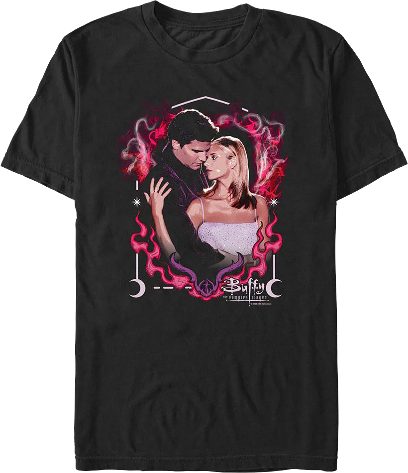 Loving Pose Angel & Buffy The Vampire Slayer T-Shirt