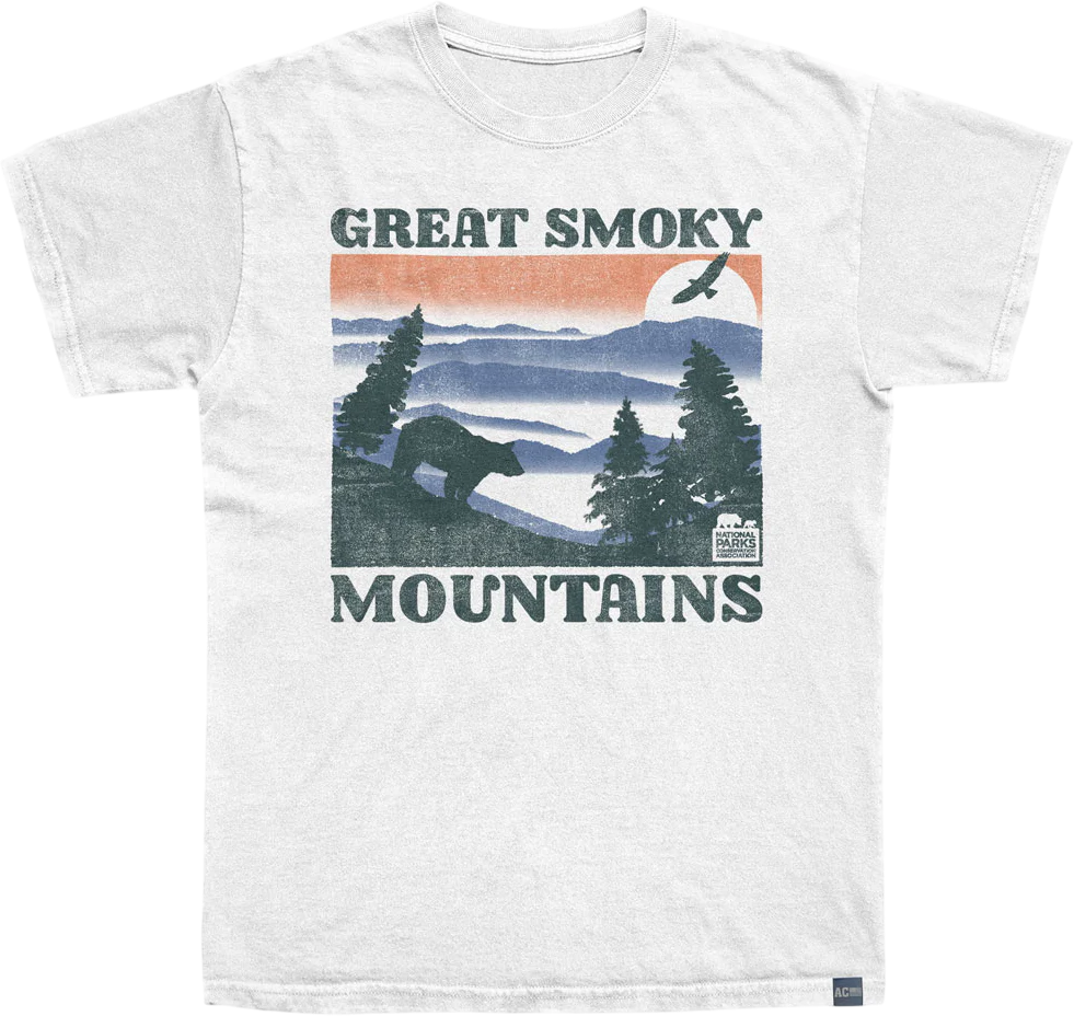 Made In USA Great Smoky Mountain Bear NPCA T-Shirt