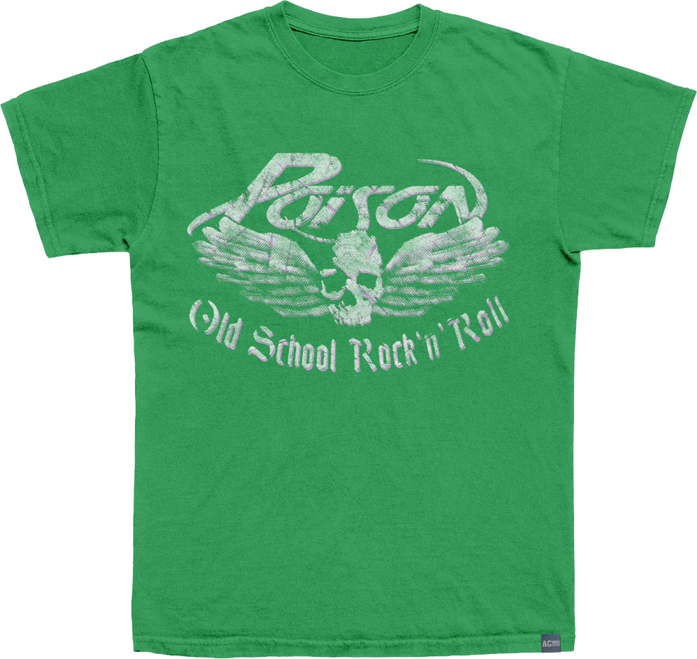 Made In USA Old School Rock n Roll Poison T-Shirt