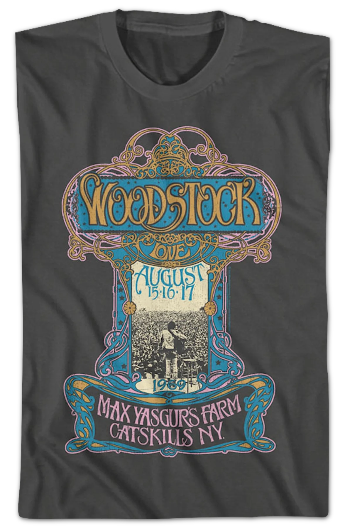 Max Yasgur's Farm Woodstock T-Shirt - Image 2
