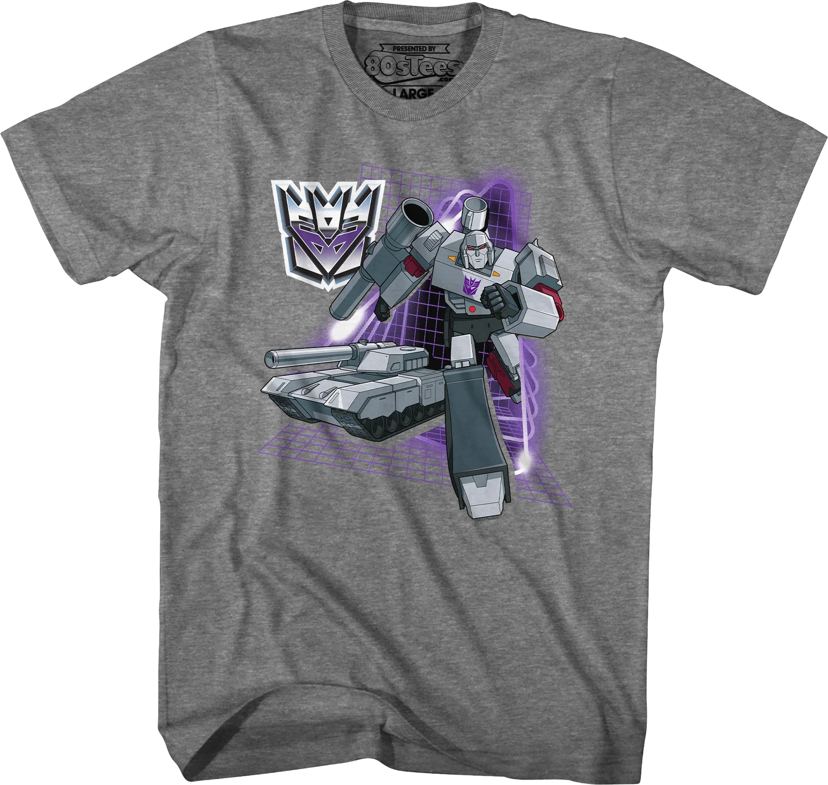 Megatron Robot & Vehicle Collage Transformers T-Shirt - Image 3