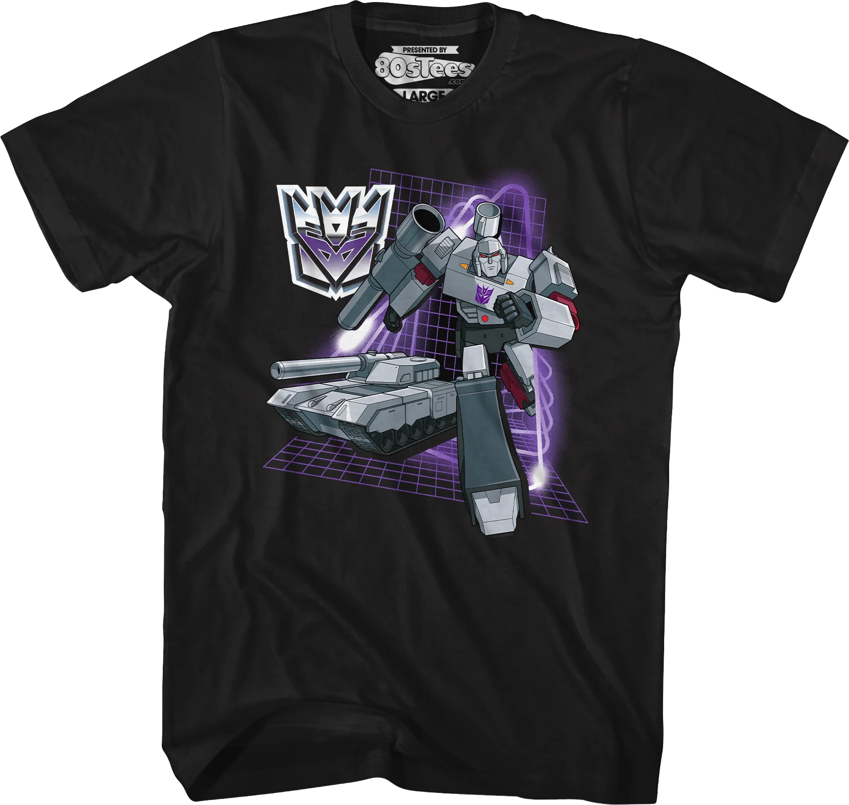 Megatron Robot & Vehicle Collage Transformers T-Shirt - Image 6
