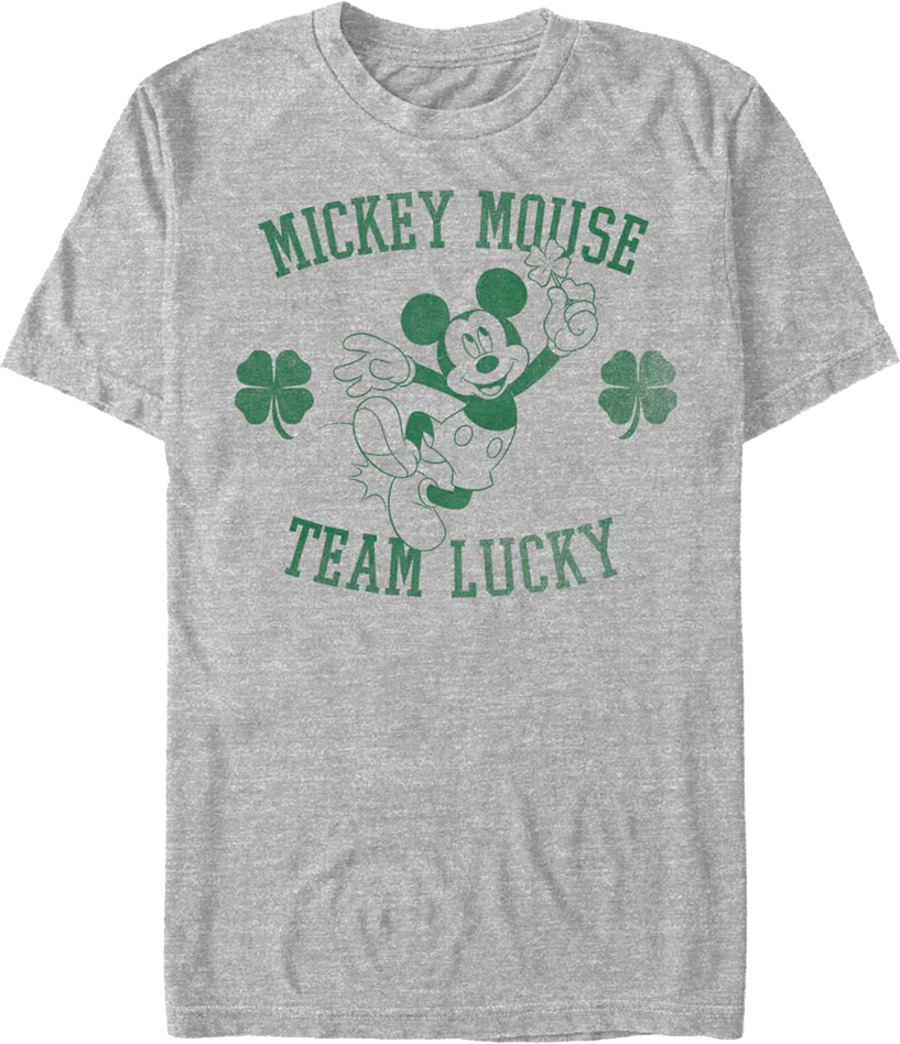 Mickey Mouse Team Lucky Disney T-Shirt