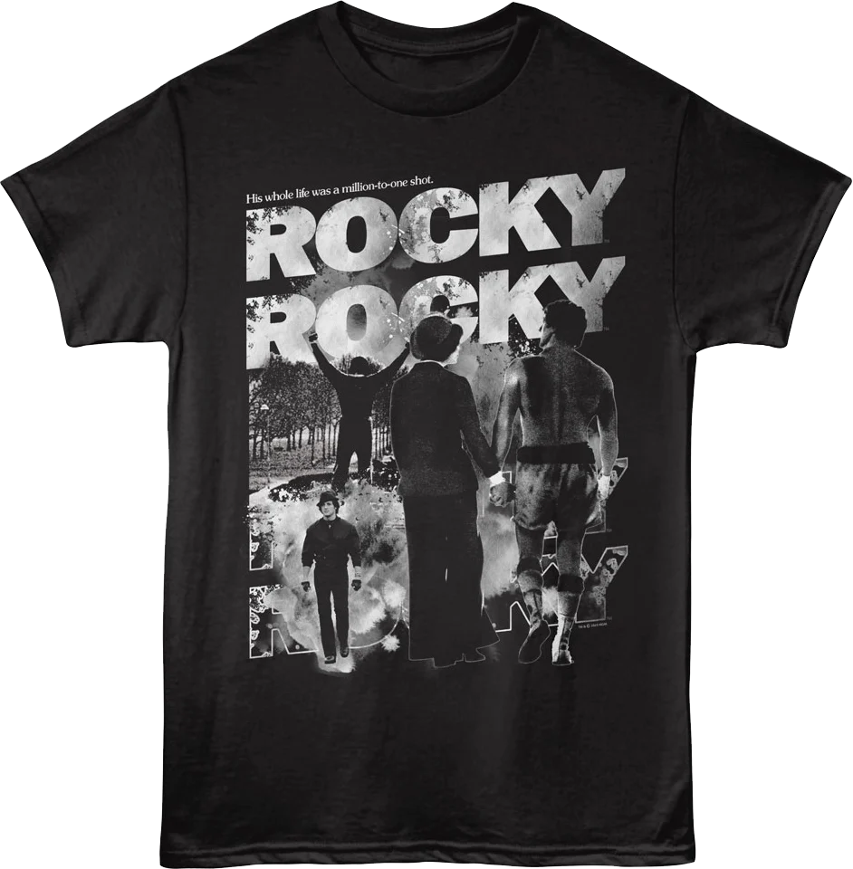 Million-To-One Shot Collage Rocky T-Shirt
