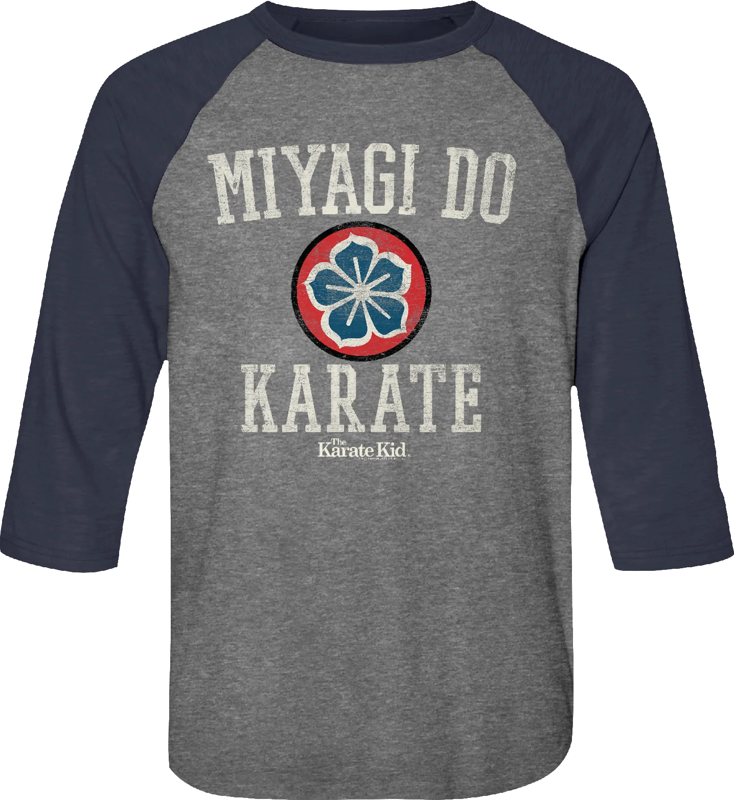 Miyagi Do Karate Kid Raglan Baseball Shirt
