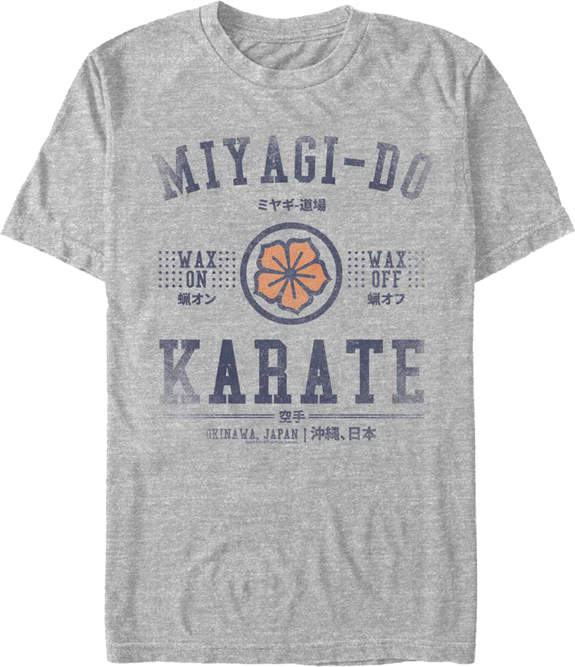 Miyagi-Do Wax On Wax Off Cobra Kai T-Shirt