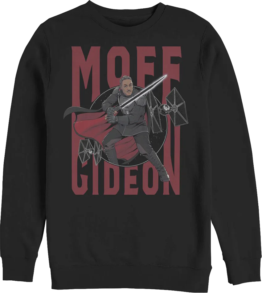 Moff Gideon Action Pose The Mandalorian Star Wars Sweatshirt
