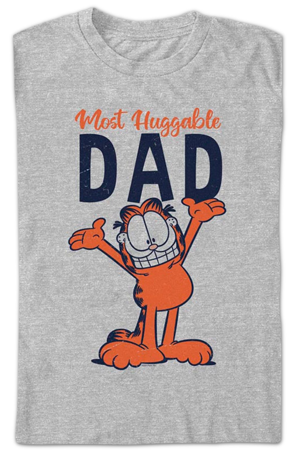 Most Huggable Dad Garfield T-Shirt - Image 2