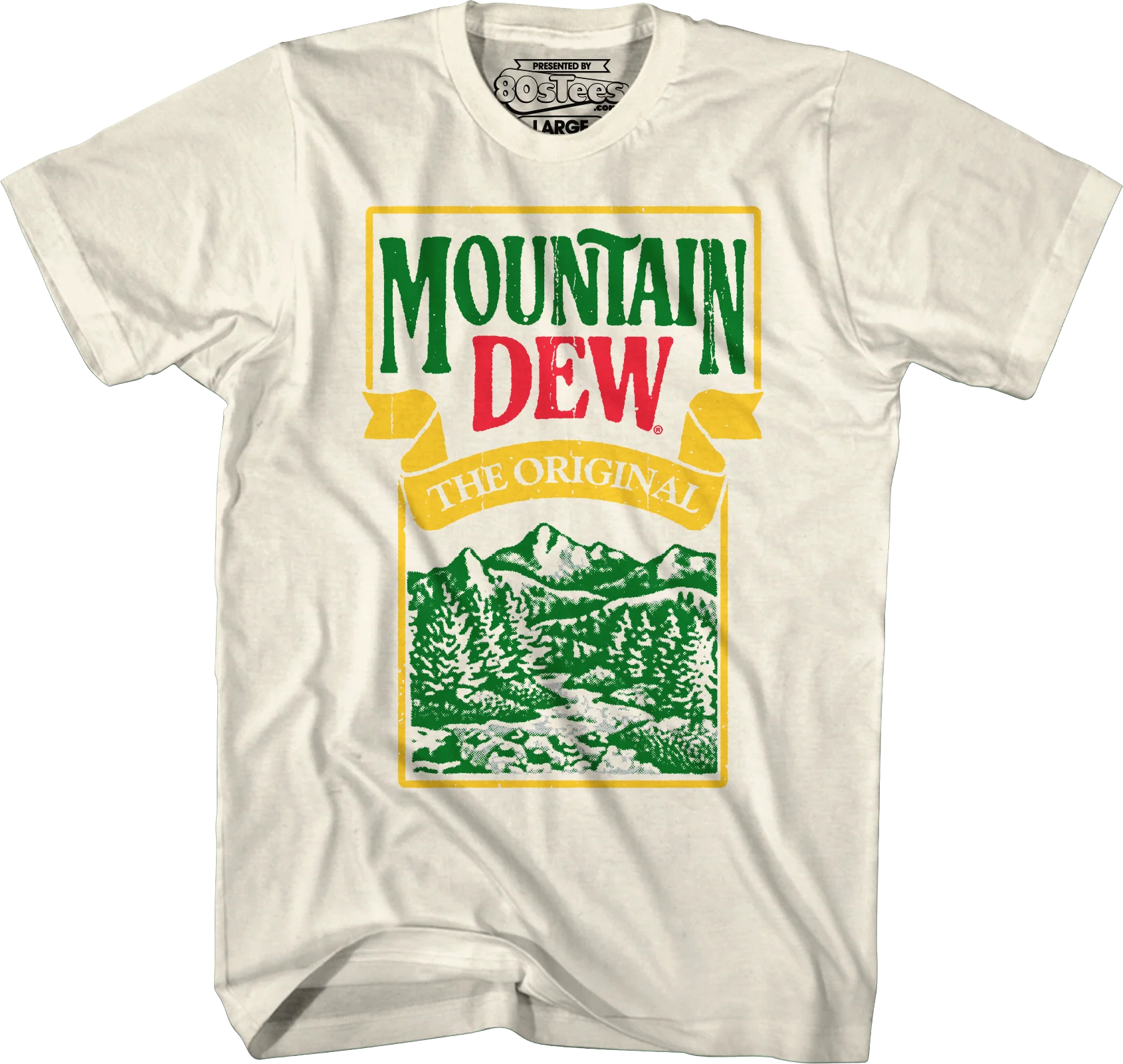 Mountain Label Mountain Dew T-Shirt - Image 3