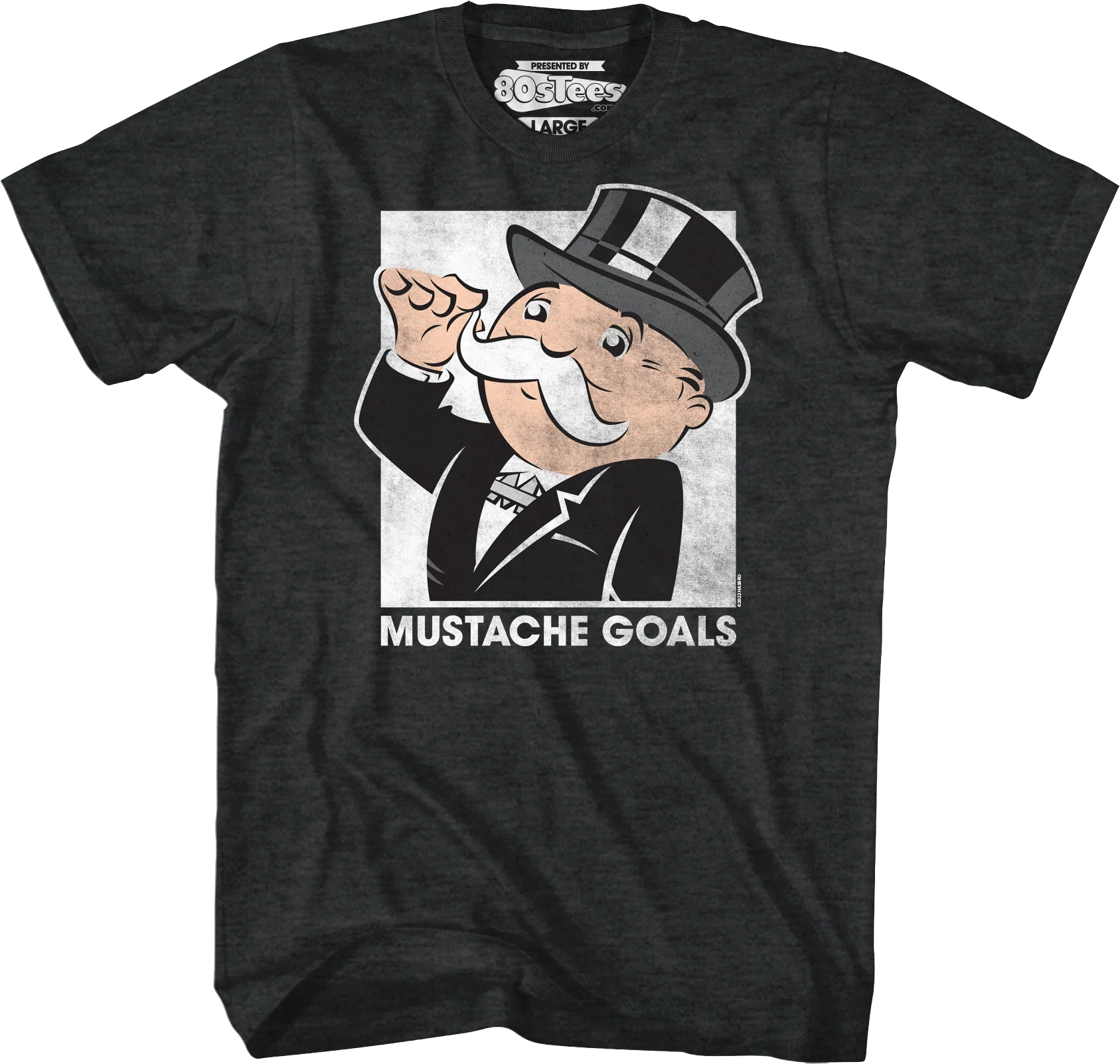 Mustache Goals Monopoly T-Shirt