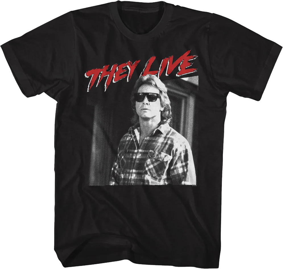 Nada Sunglasses They Live T-Shirt
