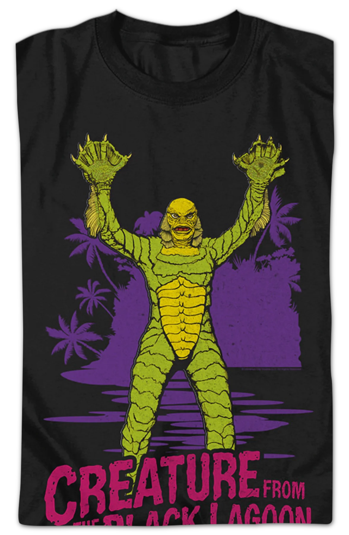 Neon Creature From The Black Lagoon T-Shirt - Image 2