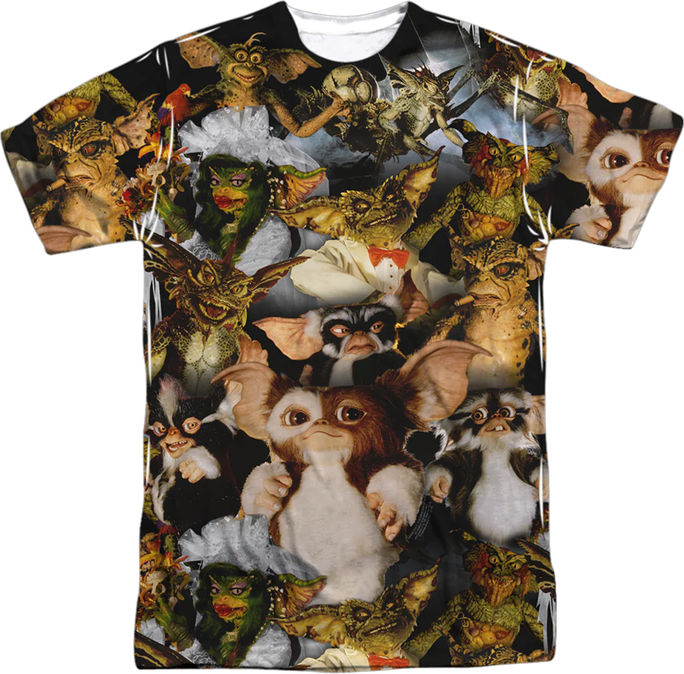 New Batch Collage Gremlins T-Shirt