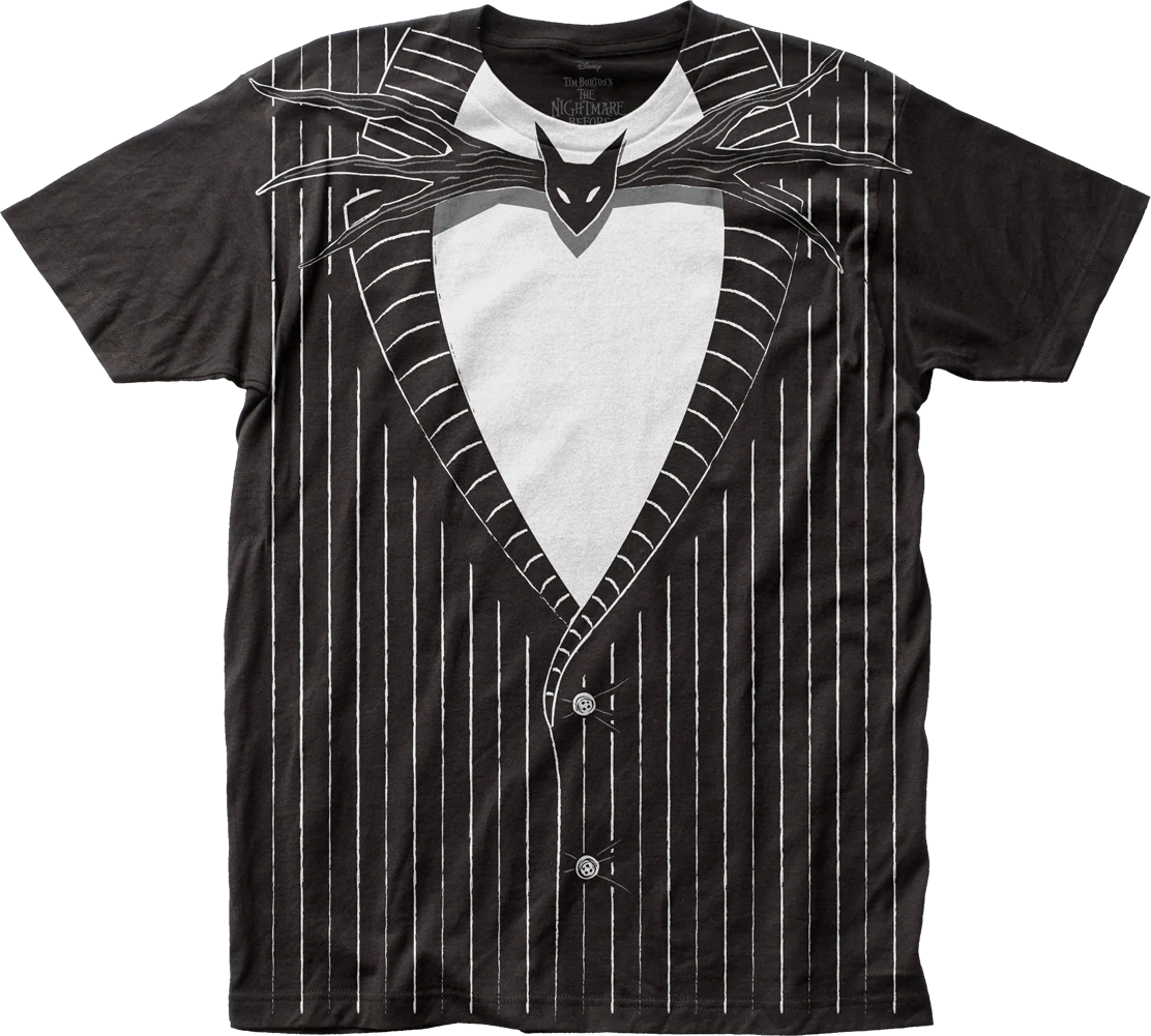 Nightmare Before Christmas Jack Skellington Costume T-Shirt