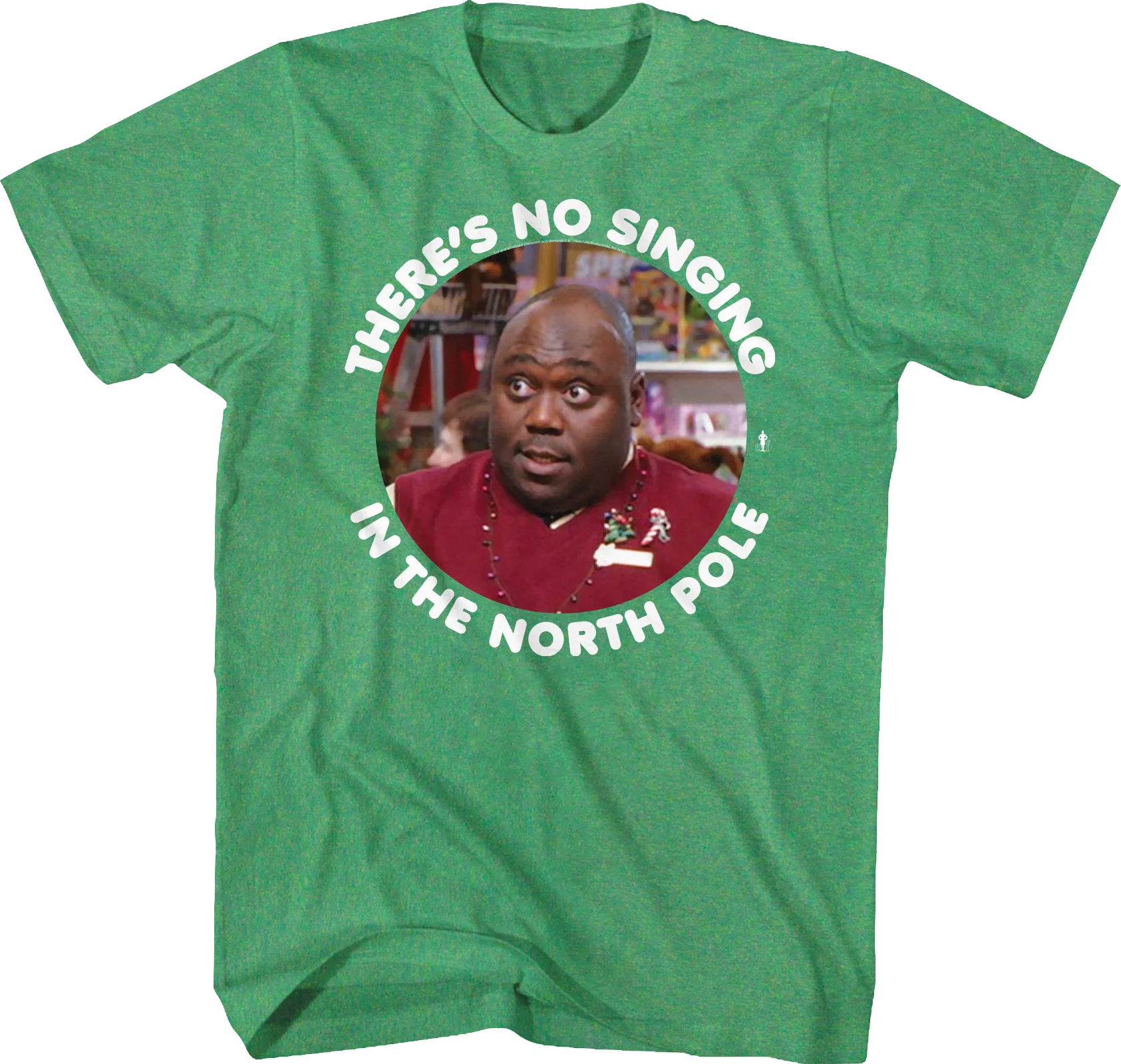 No Singing In The North Pole Elf T-Shirt