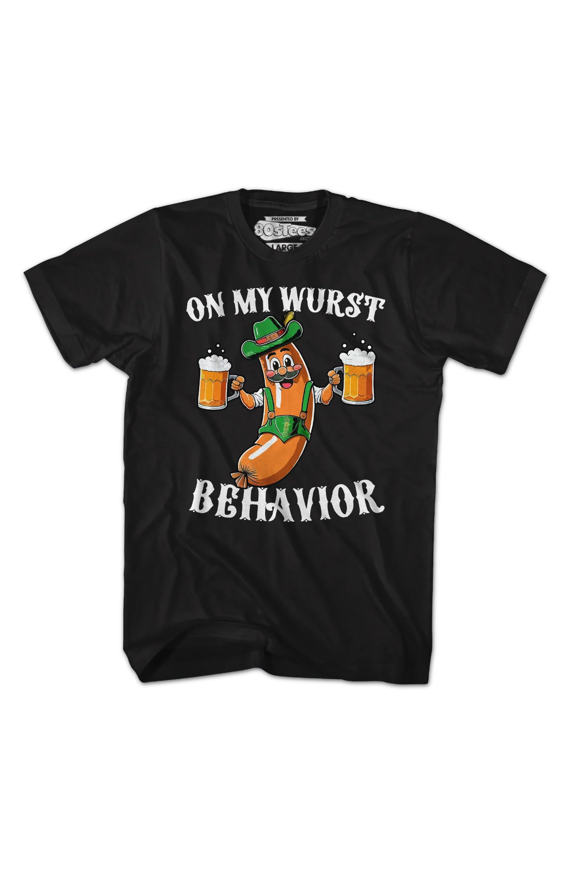 On My Wurst Behavior T-Shirt - Image 2