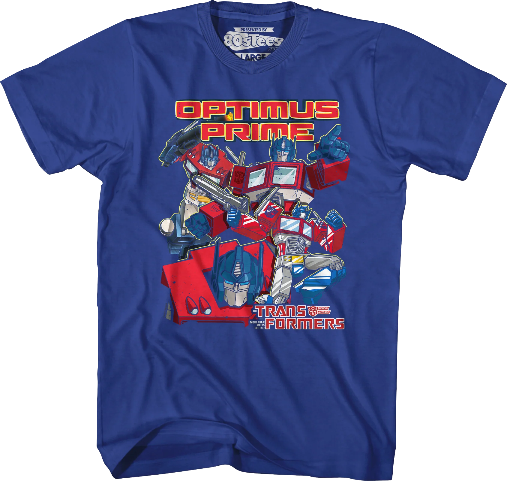 Optimus Prime Collage Transformers T-Shirt - Image 3