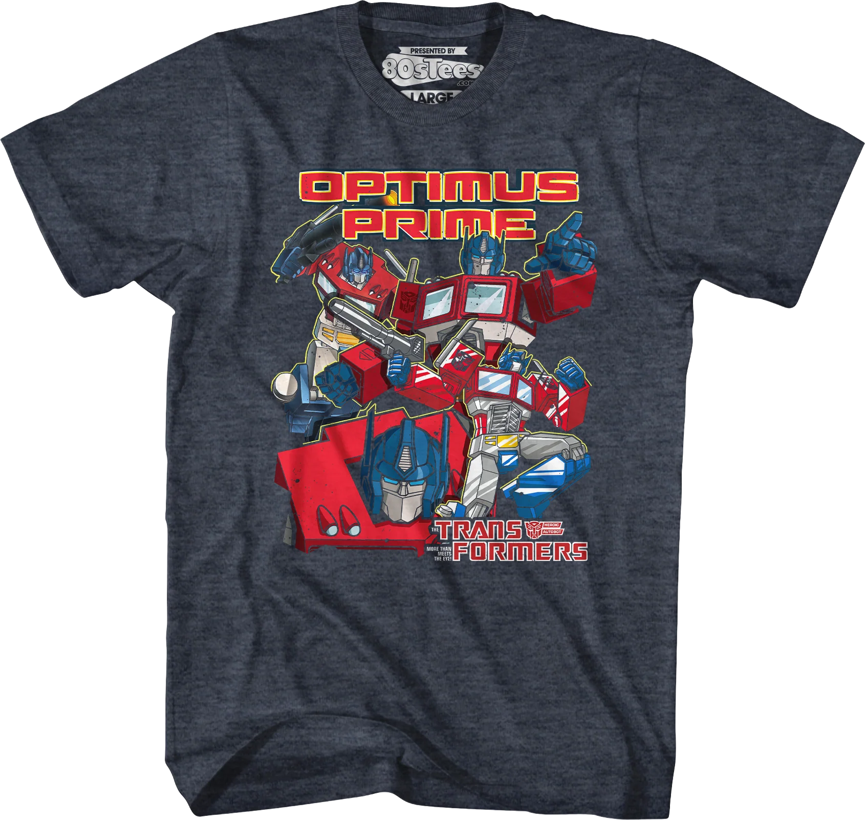 Optimus Prime Collage Transformers T-Shirt - Image 7