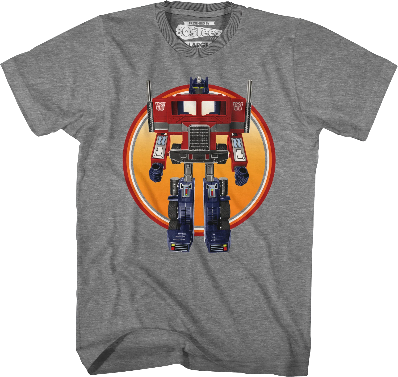Optimus Prime Retro Photo Transformers T-Shirt