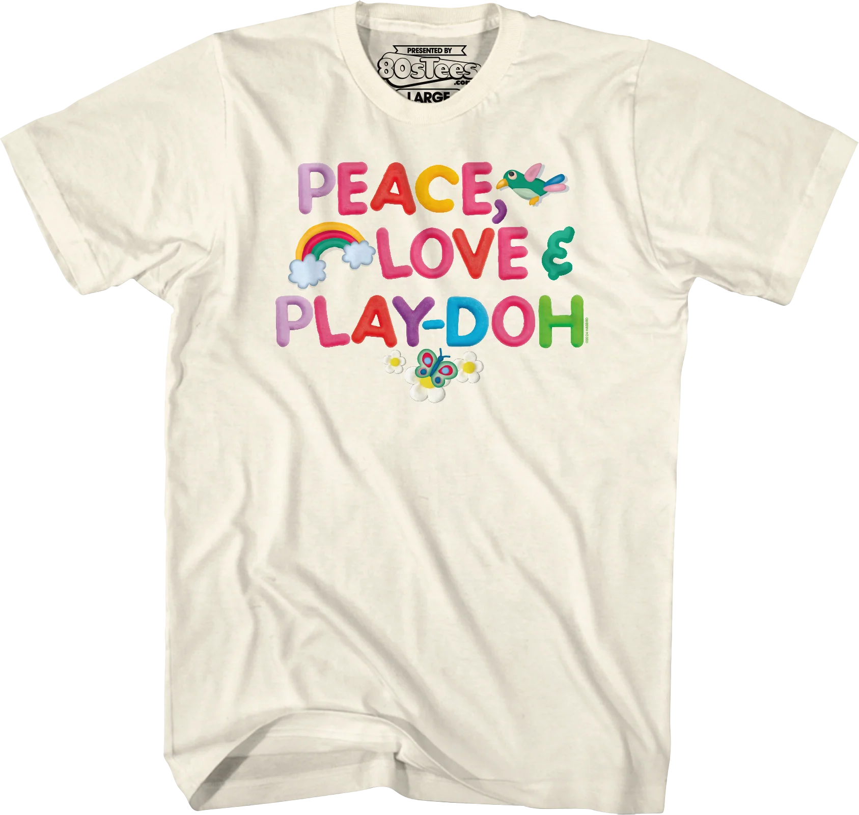 Peace Love & Play-Doh T-Shirt - Image 3