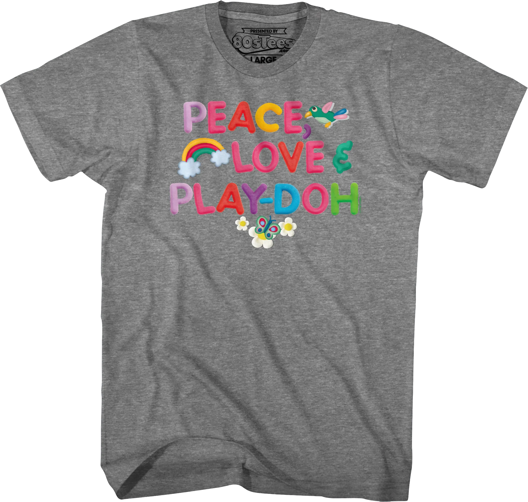 Peace Love & Play-Doh T-Shirt - Image 6