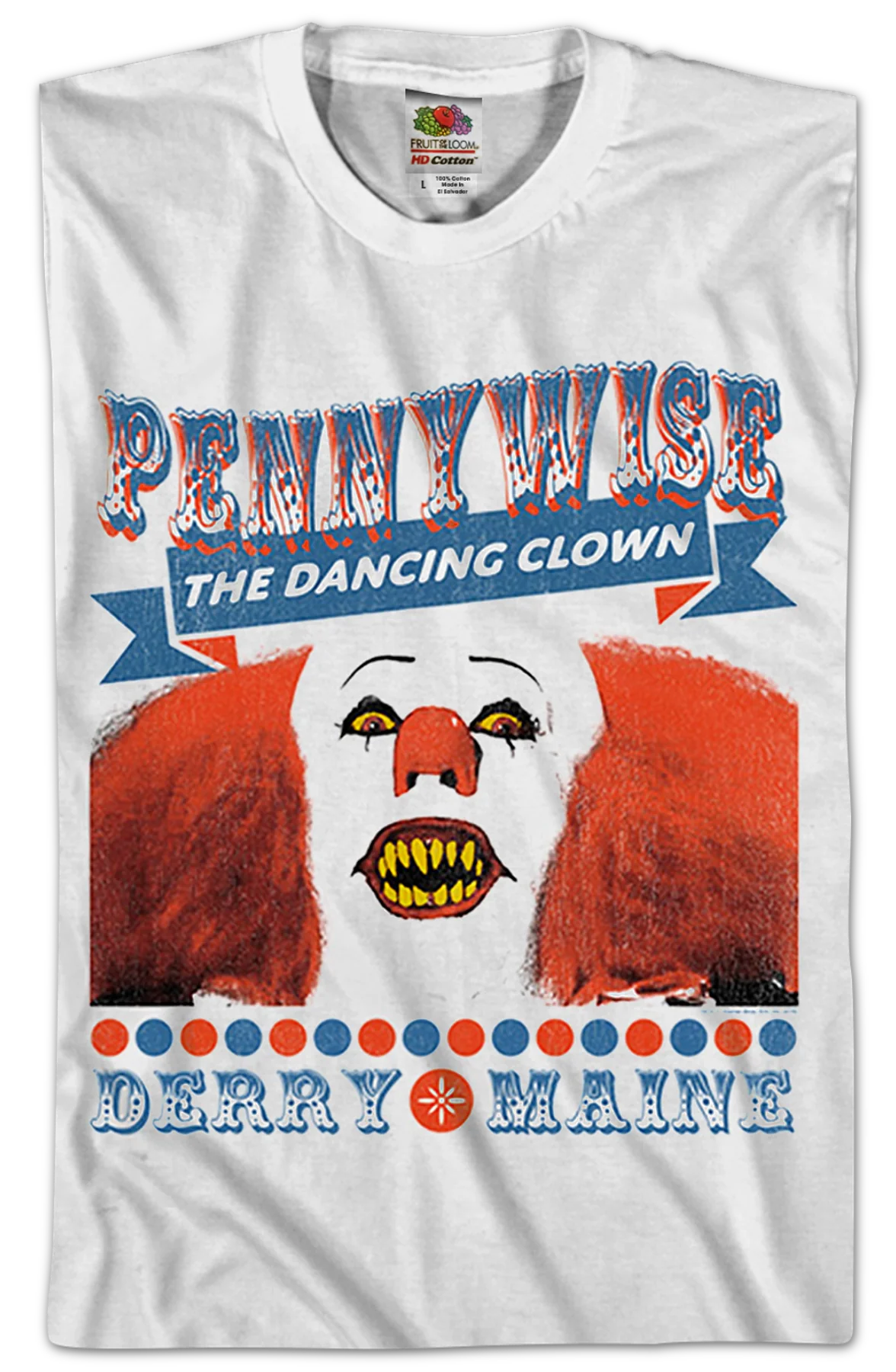 Pennywise The Dancing Clown IT Shirt - Image 2