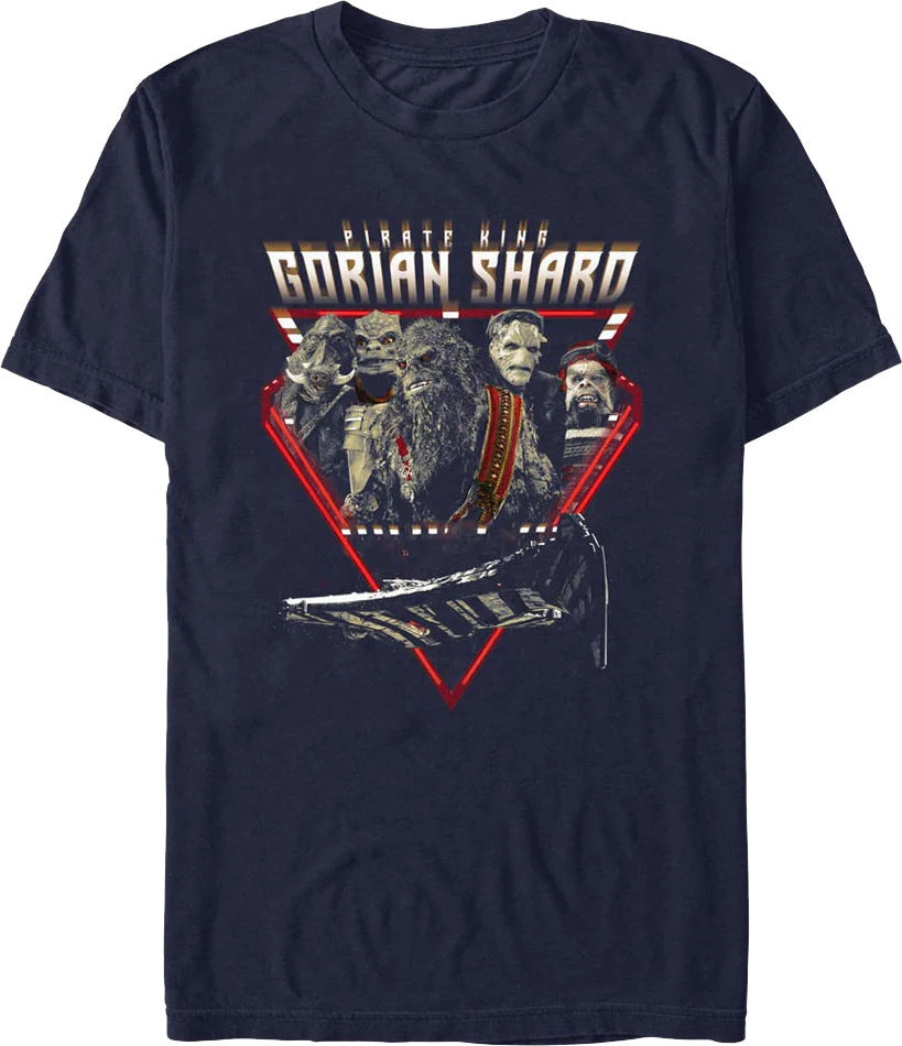 Pirate King Gorian Shard The Mandalorian Star Wars T-Shirt
