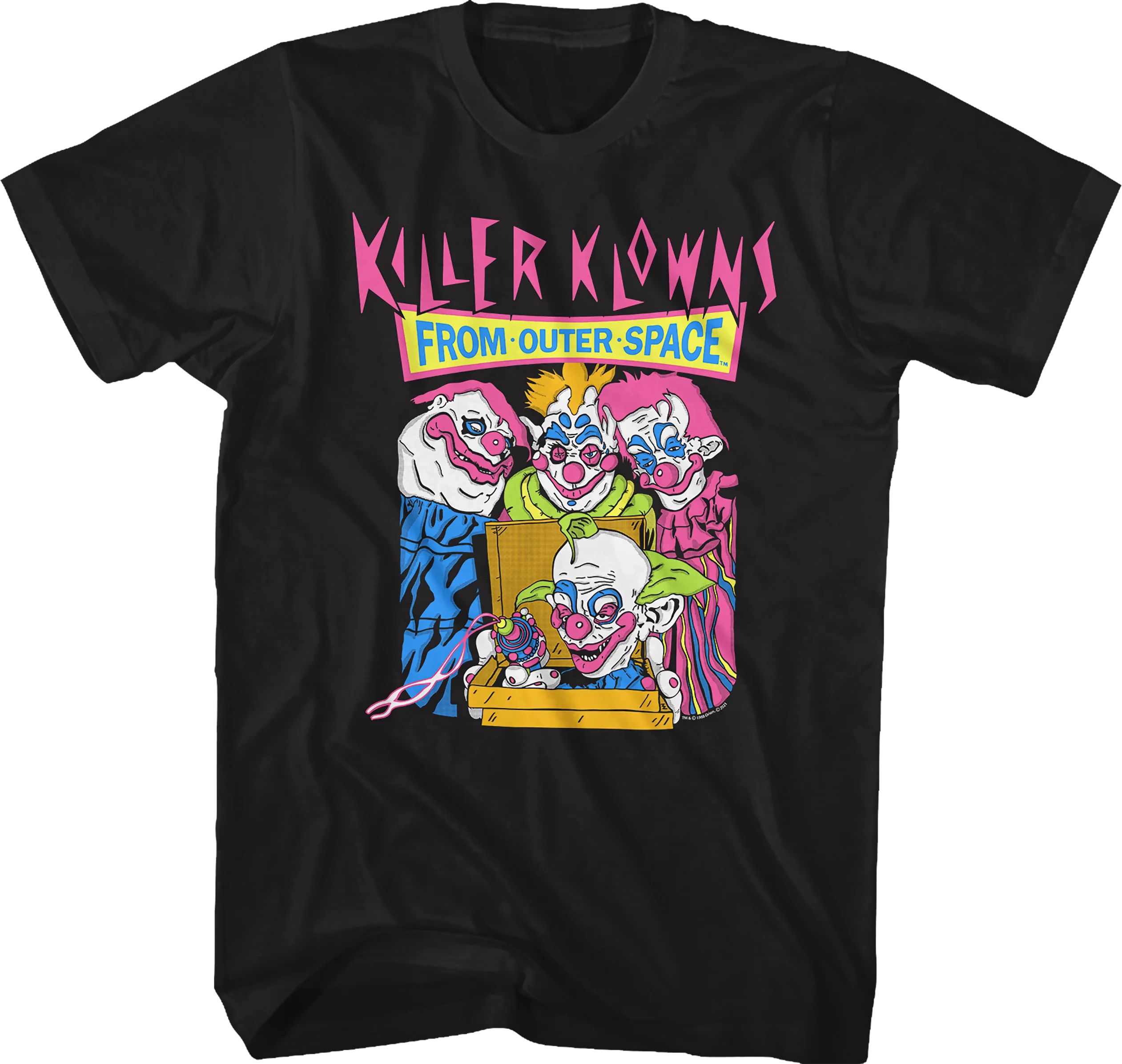Pizza Box Killer Klowns From Outer Space T-Shirt