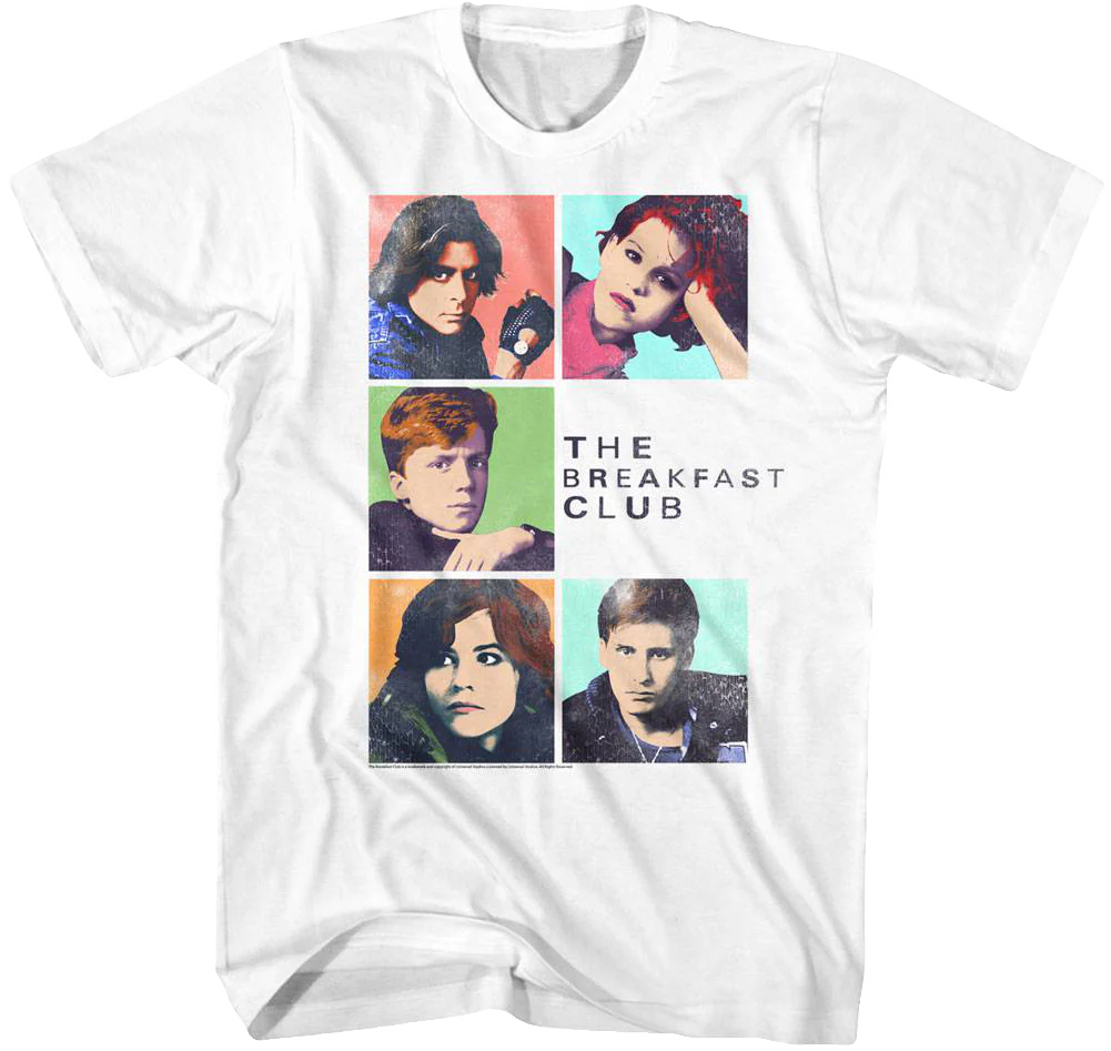 Pop Art Breakfast Club T-Shirt