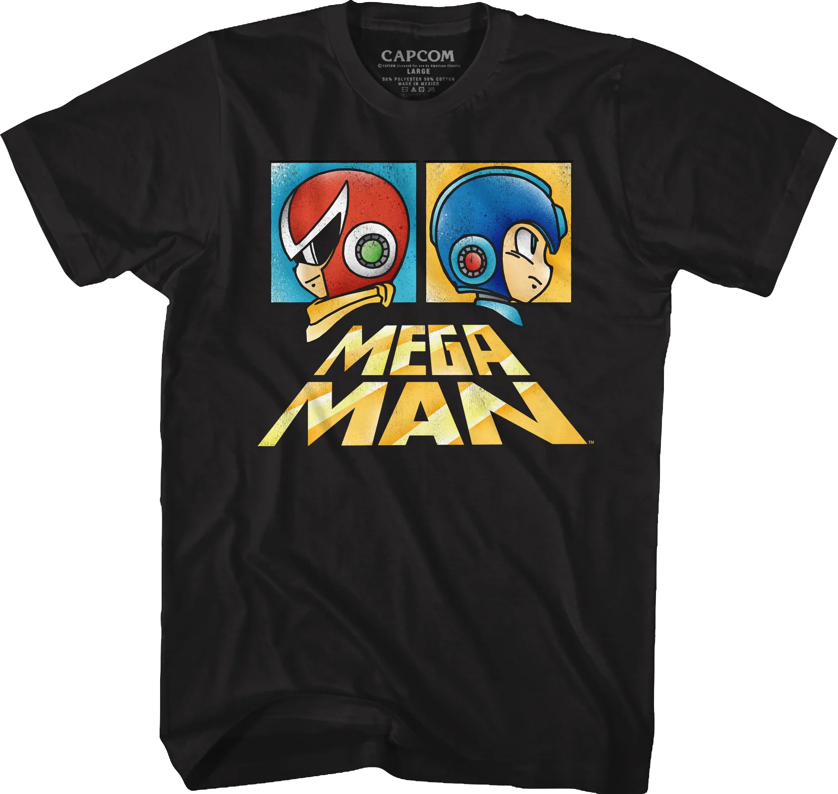 Profiles Proto Man and Mega Man T-Shirt