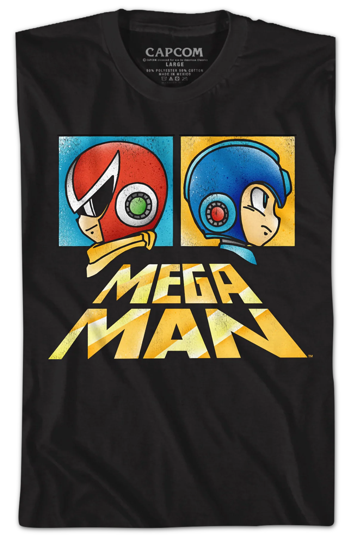 Profiles Proto Man and Mega Man T-Shirt - Image 2