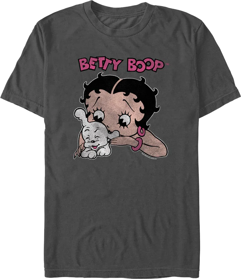 Pudgy And Betty Boop T-Shirt