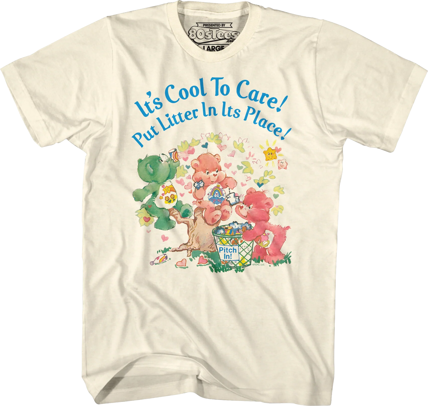 Put Litter In Its Place Care Bears T-Shirt