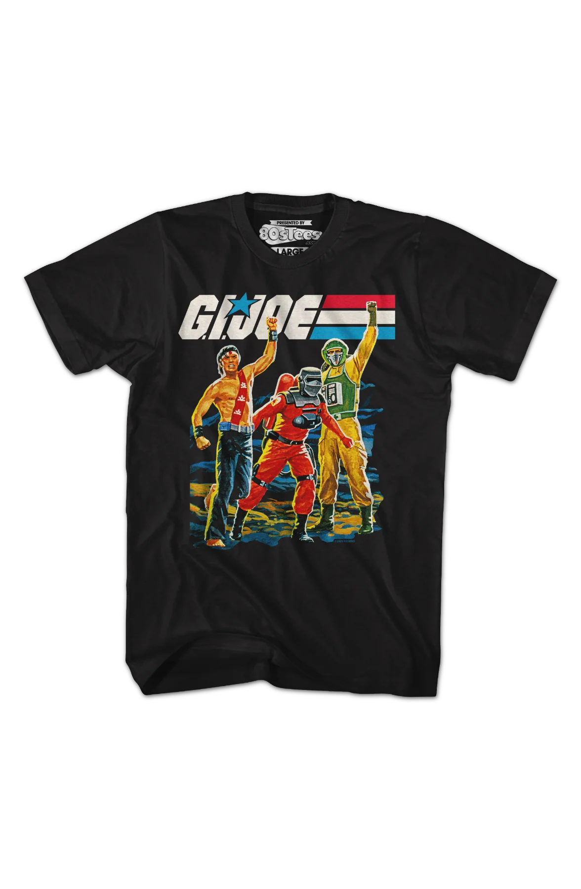 Quick Kick, Barbecue, Airtight Yo Joe! GI Joe T-Shirt - Image 2