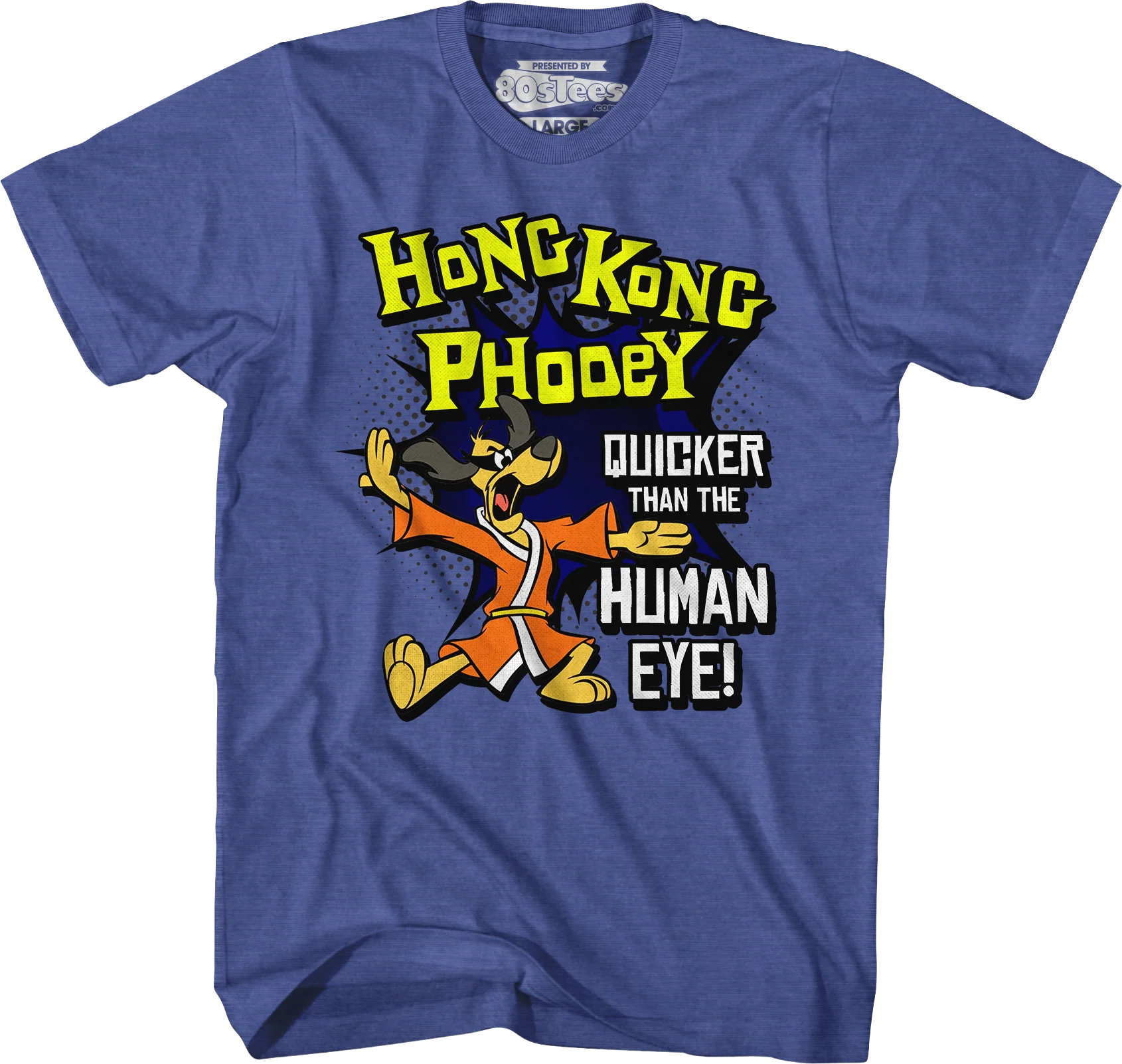 Quicker Than The Human Eye Hong Kong Phooey T-Shirt - Image 5