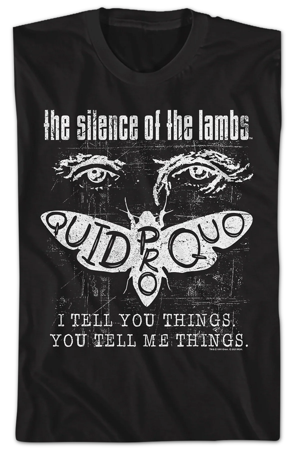 Quid Pro Quo Silence of the Lambs T-Shirt - Image 2