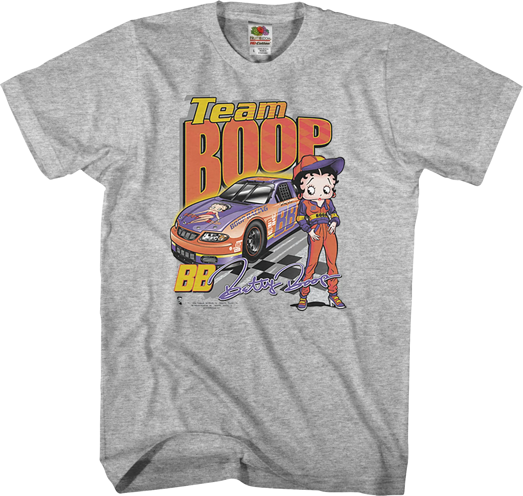 Racing Betty Boop T-Shirt