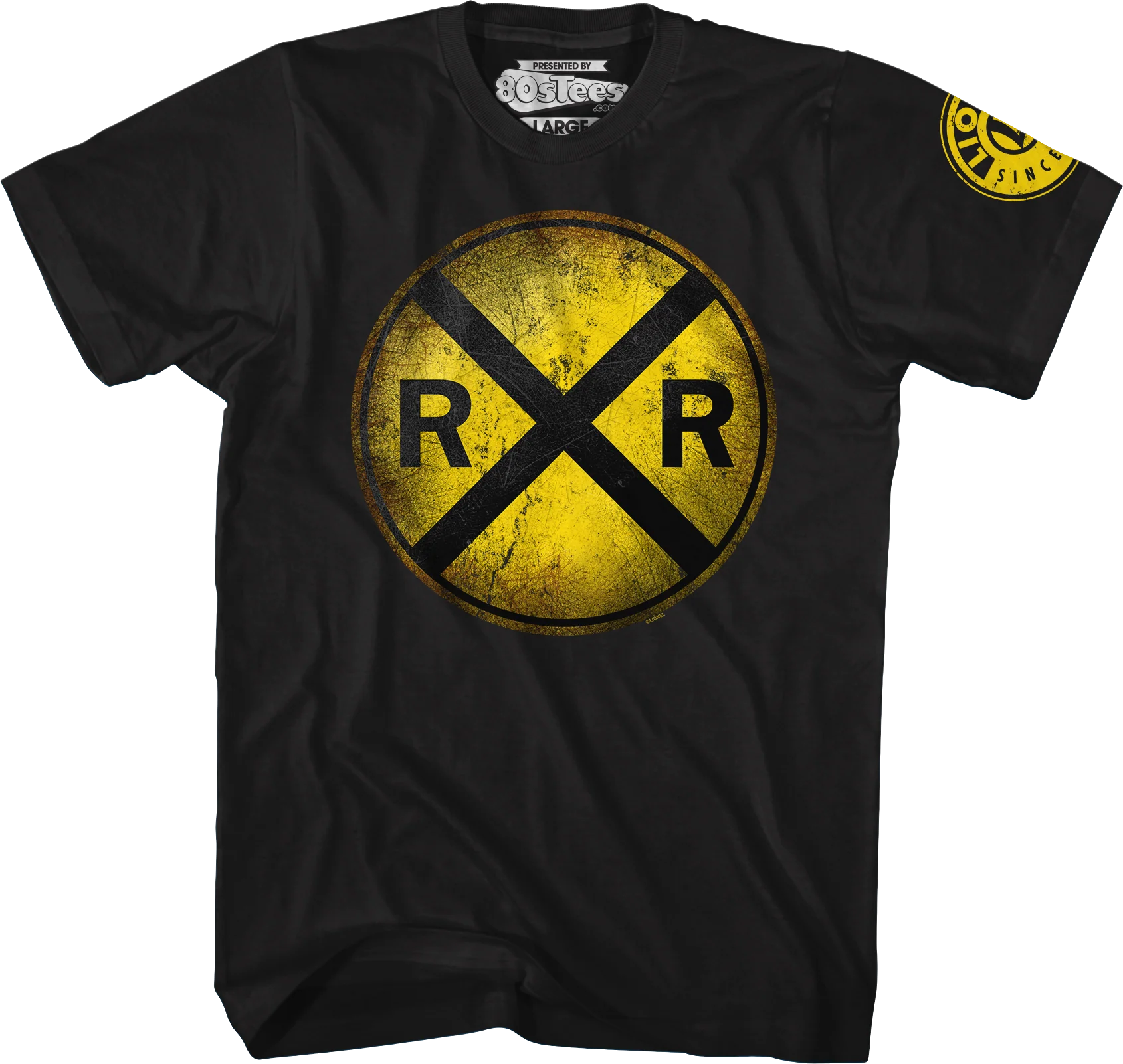 Railroad Crossing Lionel Trains T-Shirt