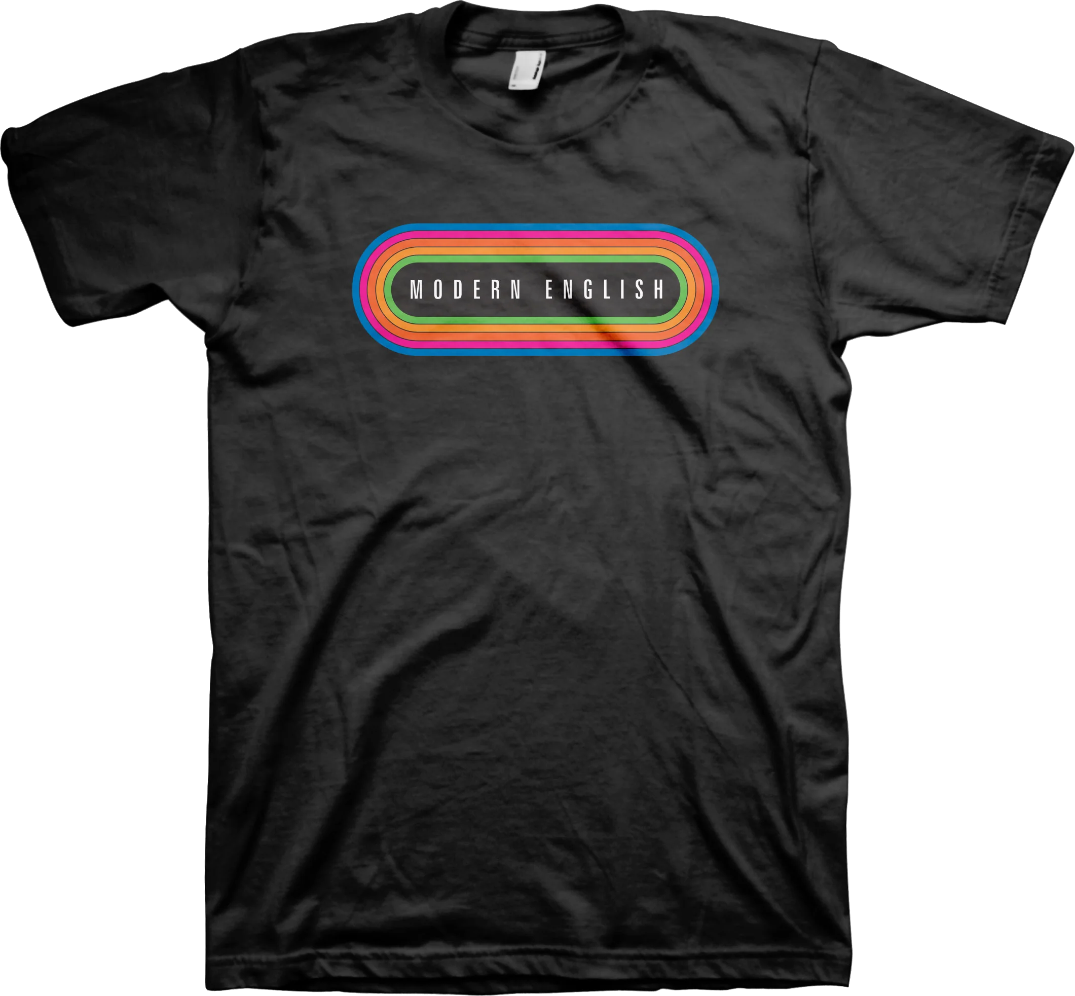 Rainbow Logo Modern English T-Shirt