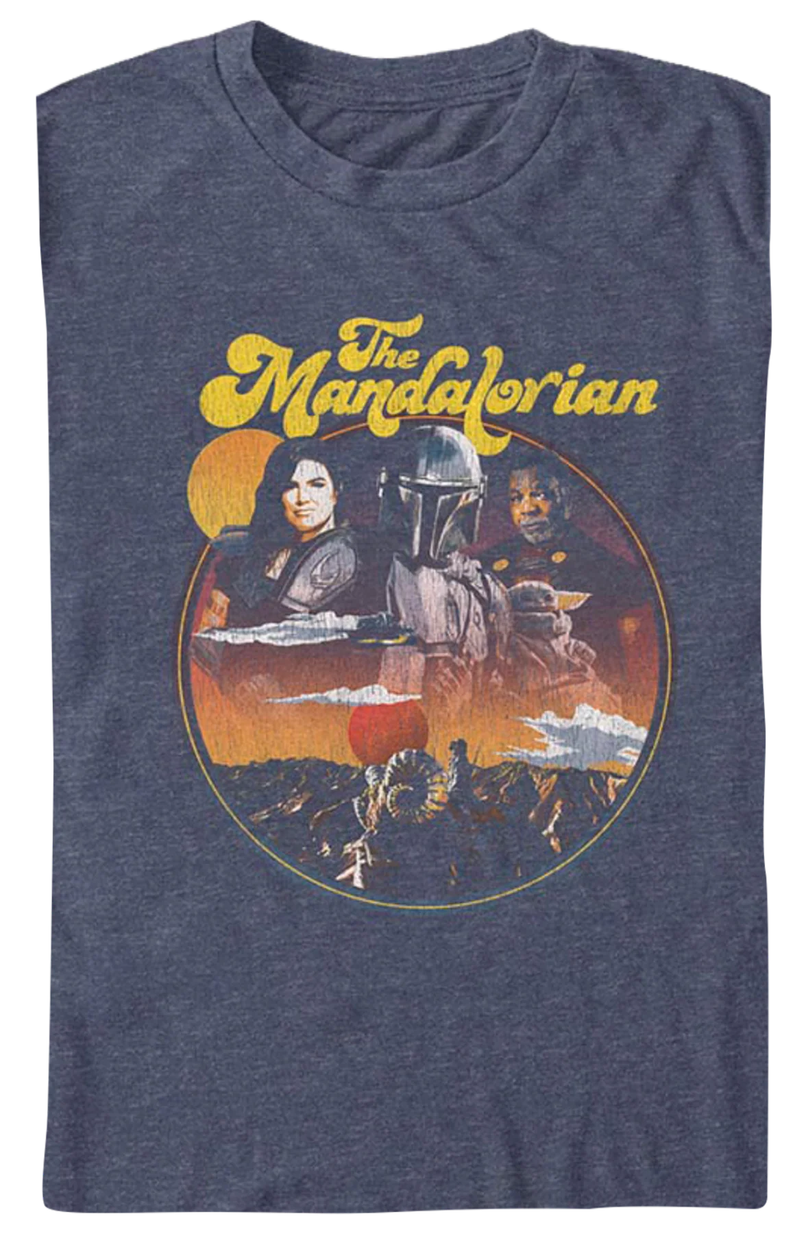 Razor Crest Crew The Mandalorian Star Wars T-Shirt - Image 2