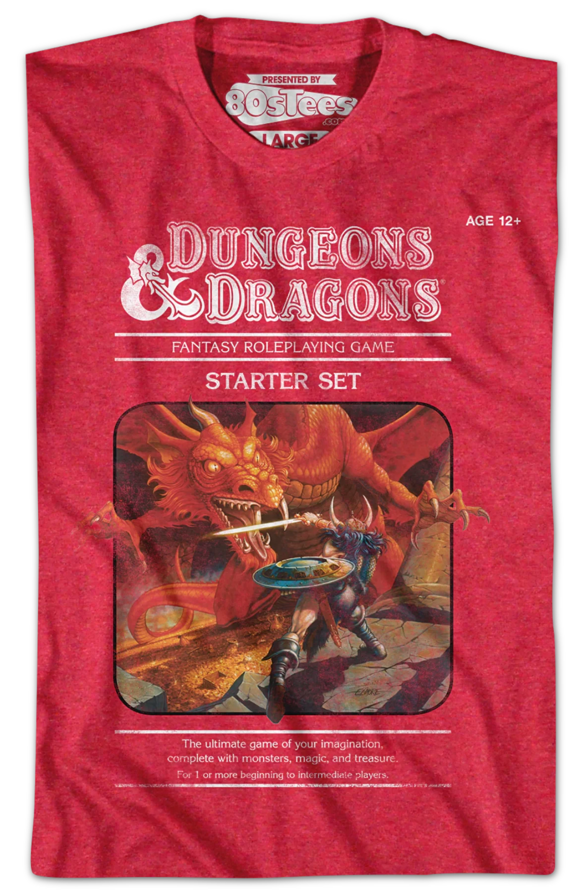 Red Starter Set Dungeons & Dragons T-Shirt - Image 2