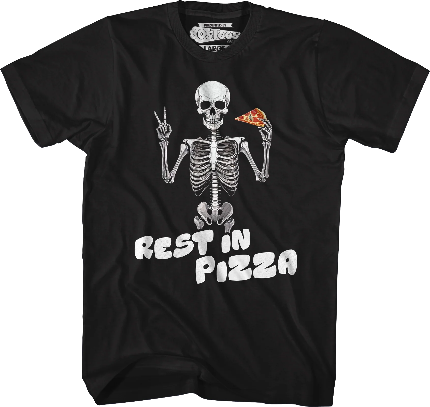 Rest In Pizza T-Shirt - Image 4