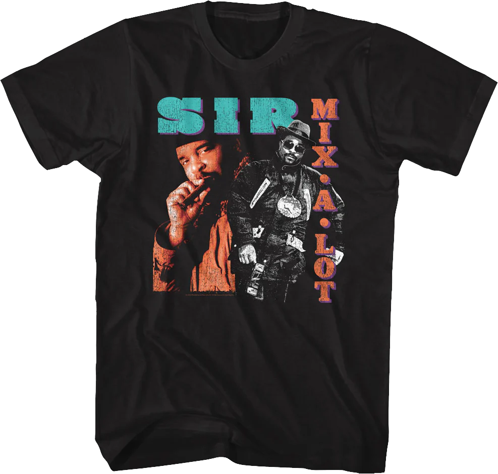 Retro Collage Sir Mix-a-Lot Shirt