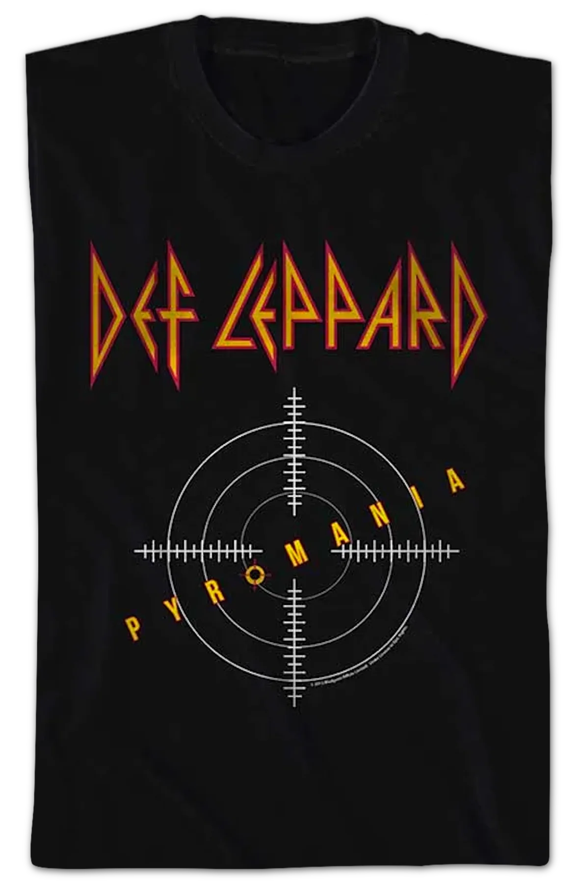 Retro Pyromania Def Leppard T-Shirt - Image 2